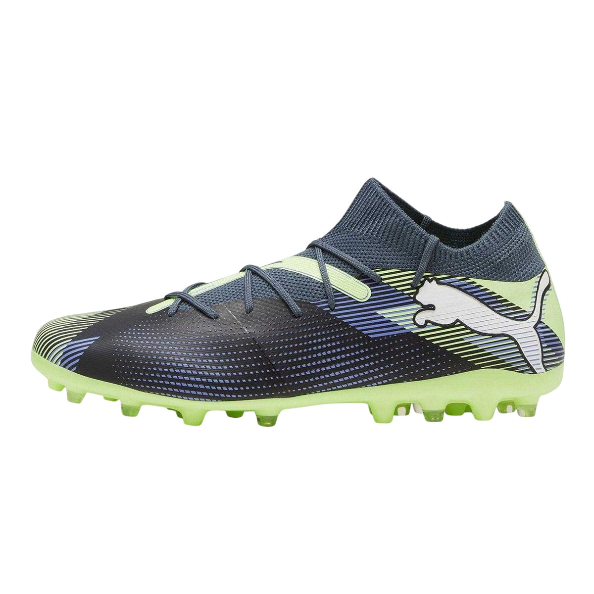 Frost Gray - Side - Puma Mens Ultra Match Firm Ground Football Boots