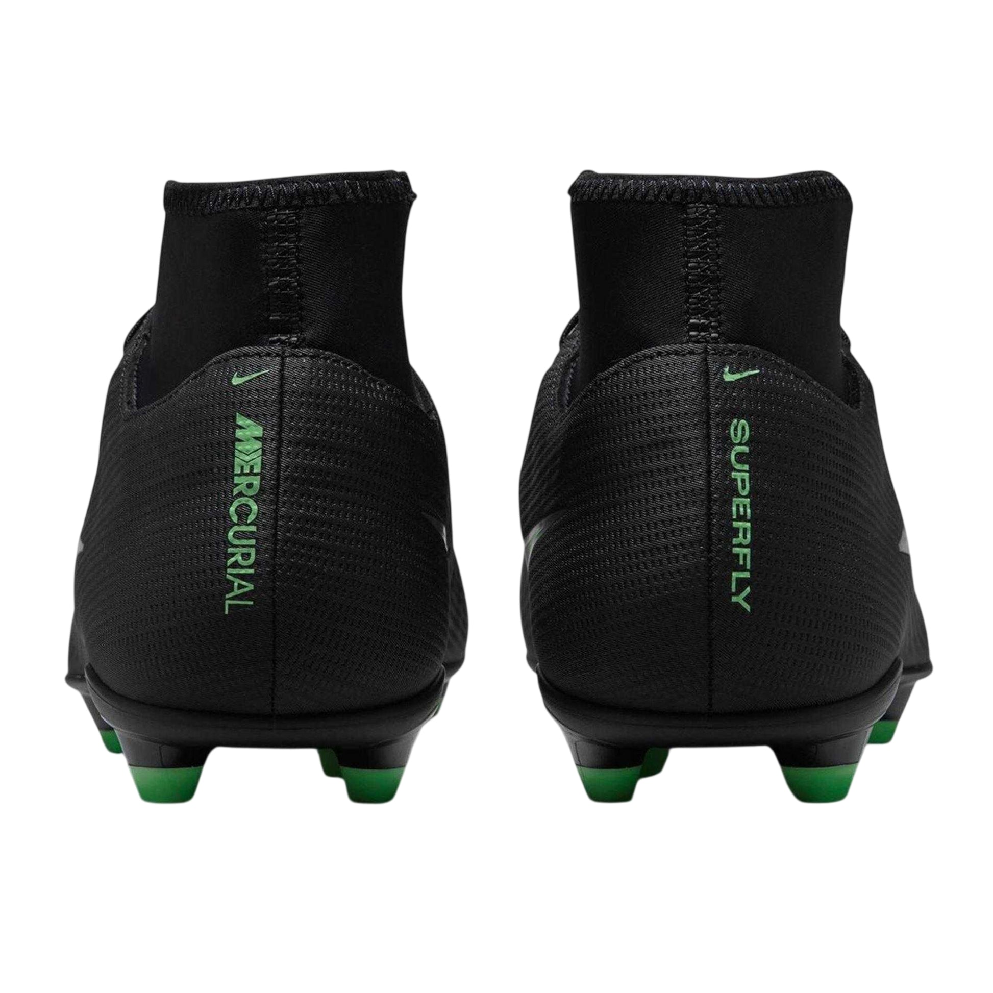 Black-Green - Back - Nike Mens Superfly 11 Club High-top Firm Ground Football Boots