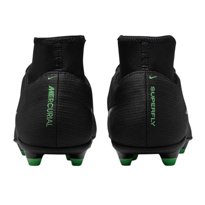 Black-Green - Back - Nike Mens Superfly 11 Club High-top Firm Ground Football Boots