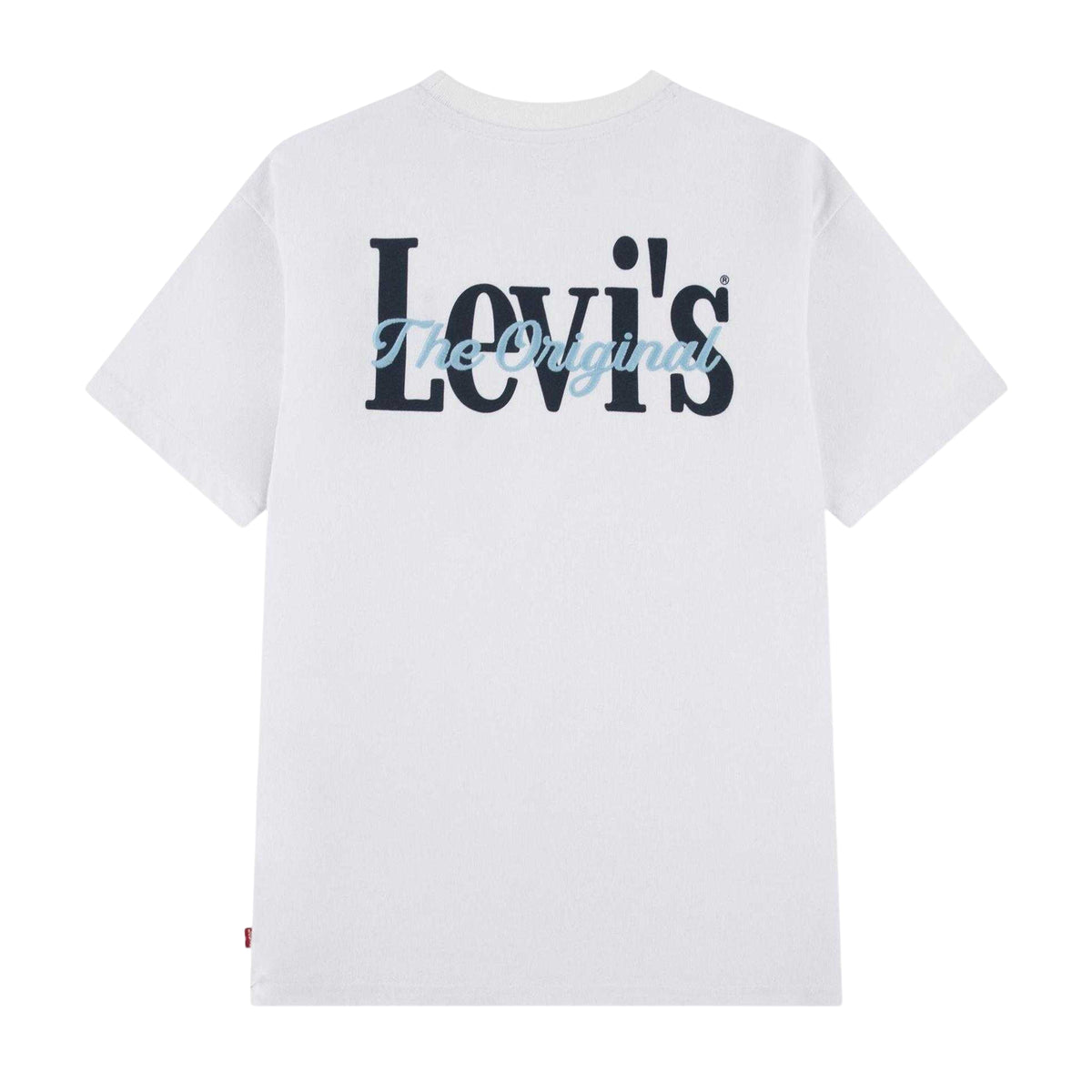 White - Back - Levis Childrens-Kids Aquatic Lounge Graphic Print T-Shirt