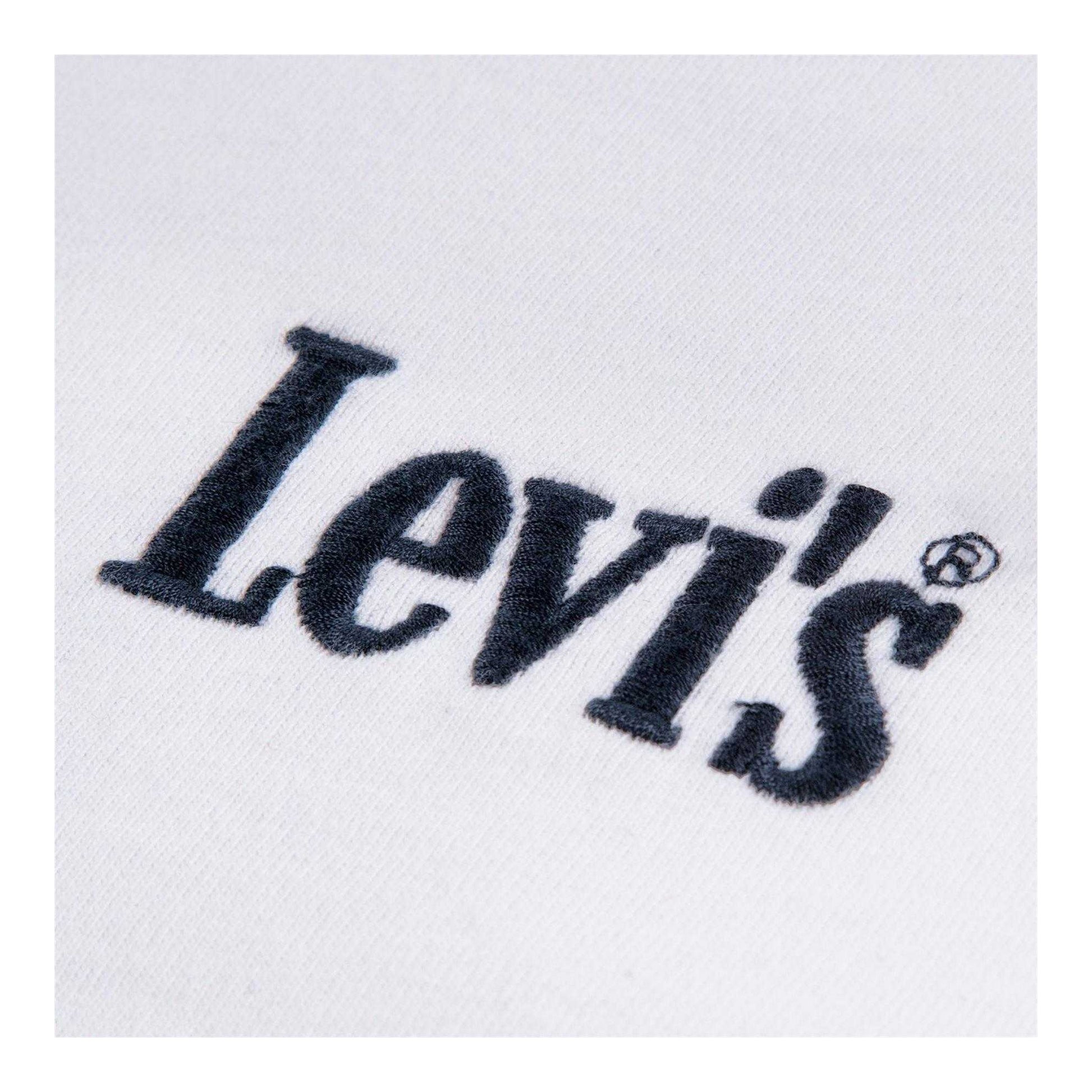 White - Lifestyle - Levis Childrens-Kids Aquatic Lounge Graphic Print T-Shirt