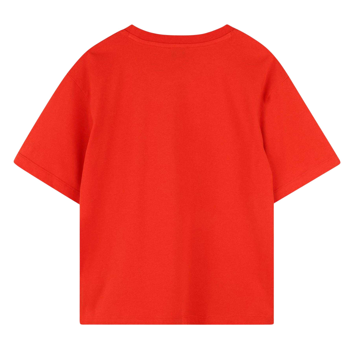 Red - Back - Kenzo Childrens-Kids Tiger Relaxed Fit T-Shirt
