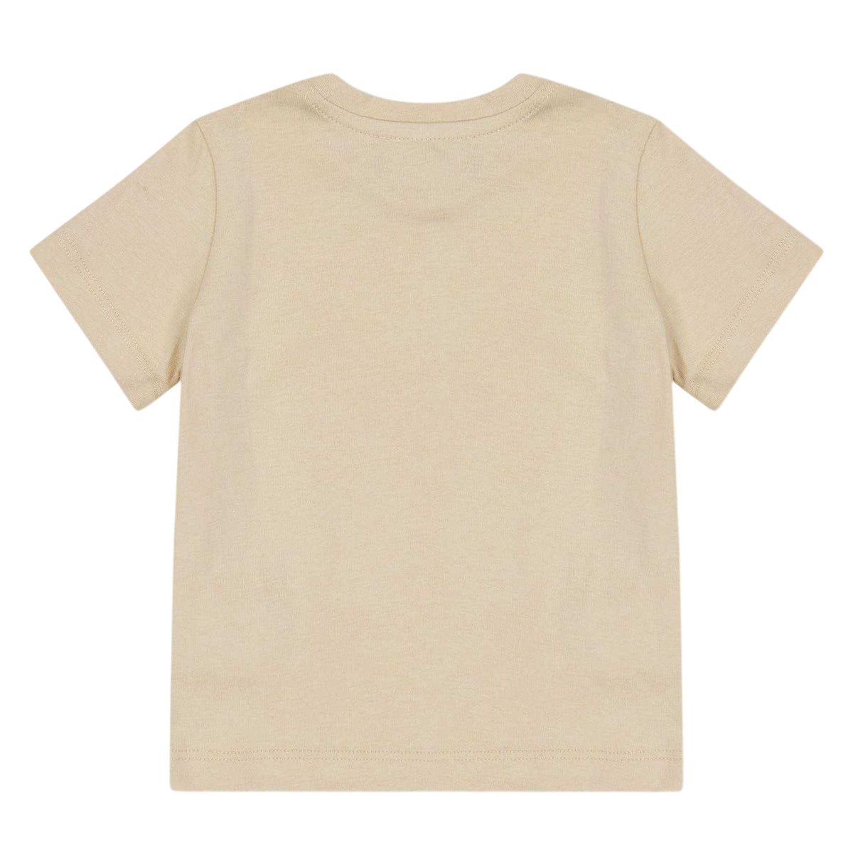 Beige - Back - Versace Childrens-Kids Logo Cotton Jersey T-Shirt