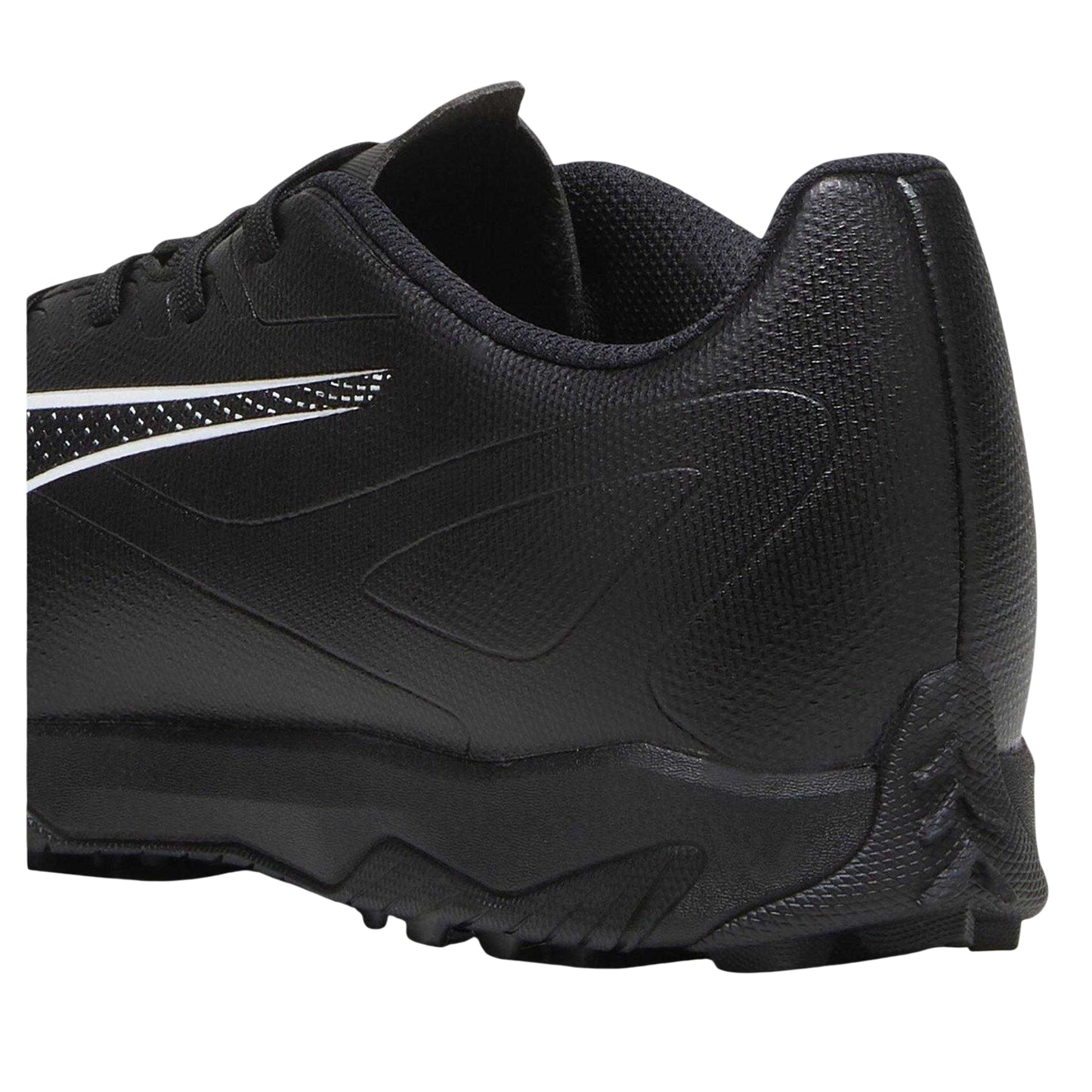 Black-White - Back - Puma Mens Play Artificial Ground Football Boots