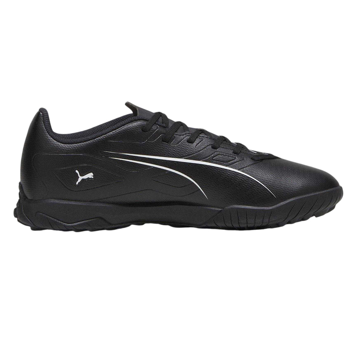 Black-White - Front - Puma Mens Play Artificial Ground Football Boots