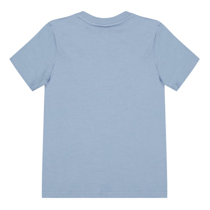 Cool Blue - Back - Puma Childrens-Kids Graphic Print Lightweight T-Shirt