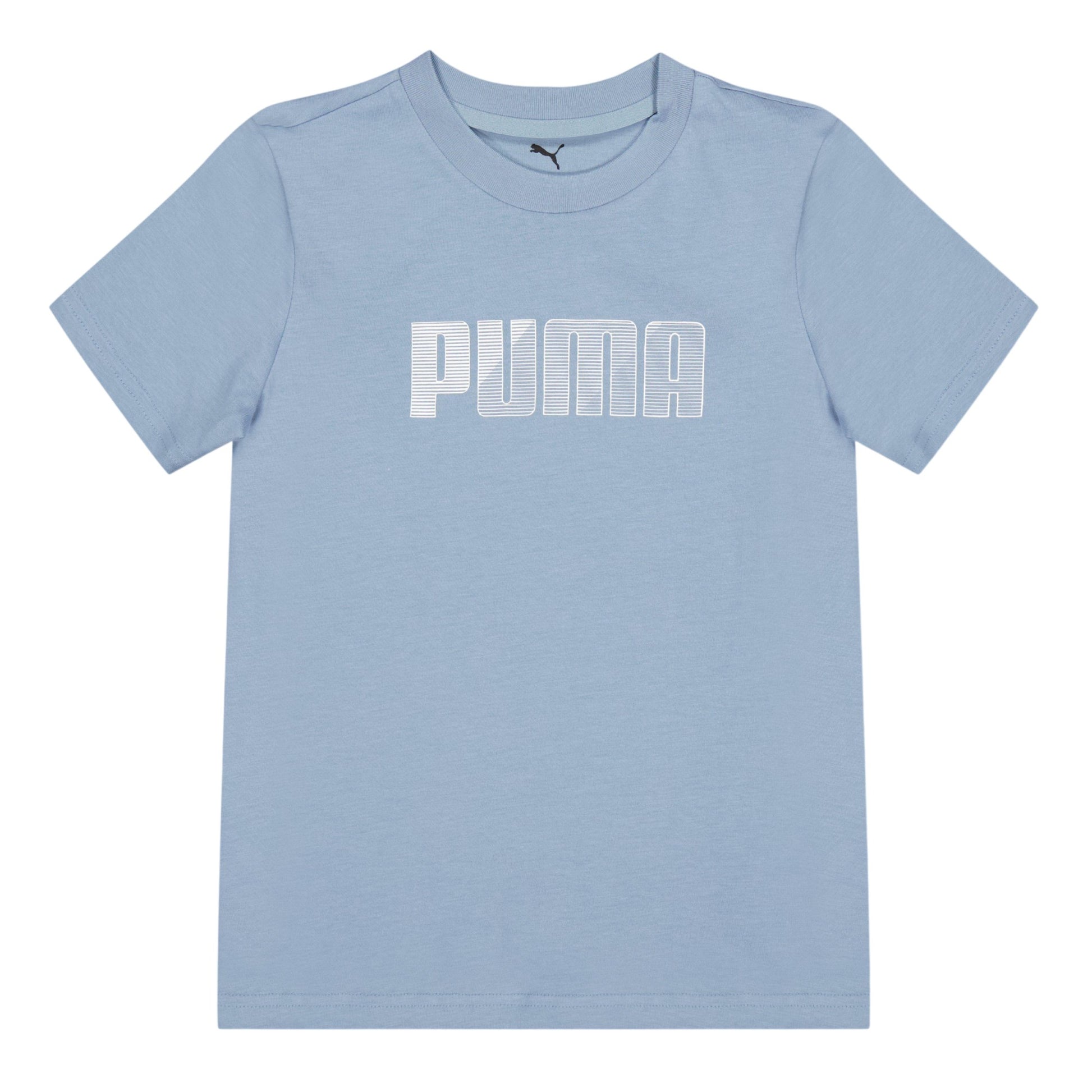 Cool Blue - Front - Puma Childrens-Kids Graphic Print Lightweight T-Shirt