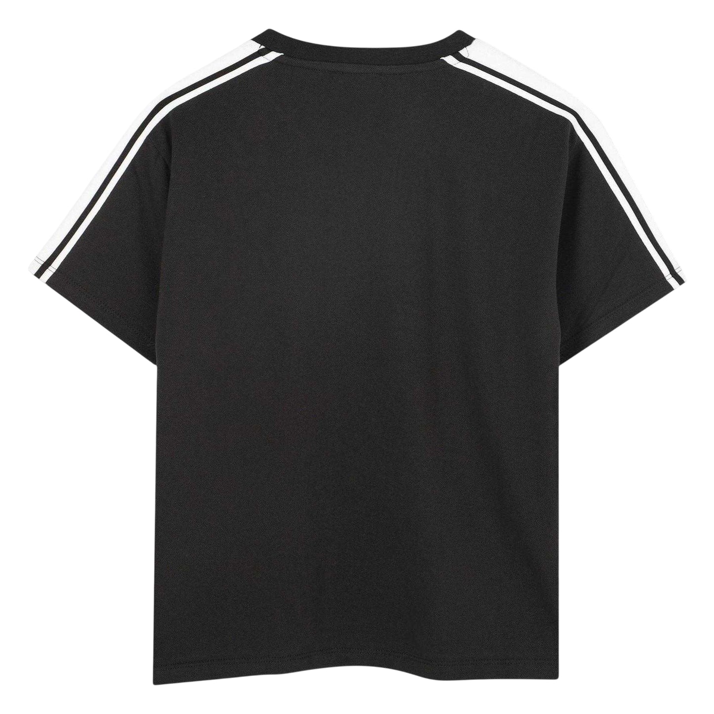 Black - Back - Kenzo Childrens-Kids Embroidered Logo T-Shirt