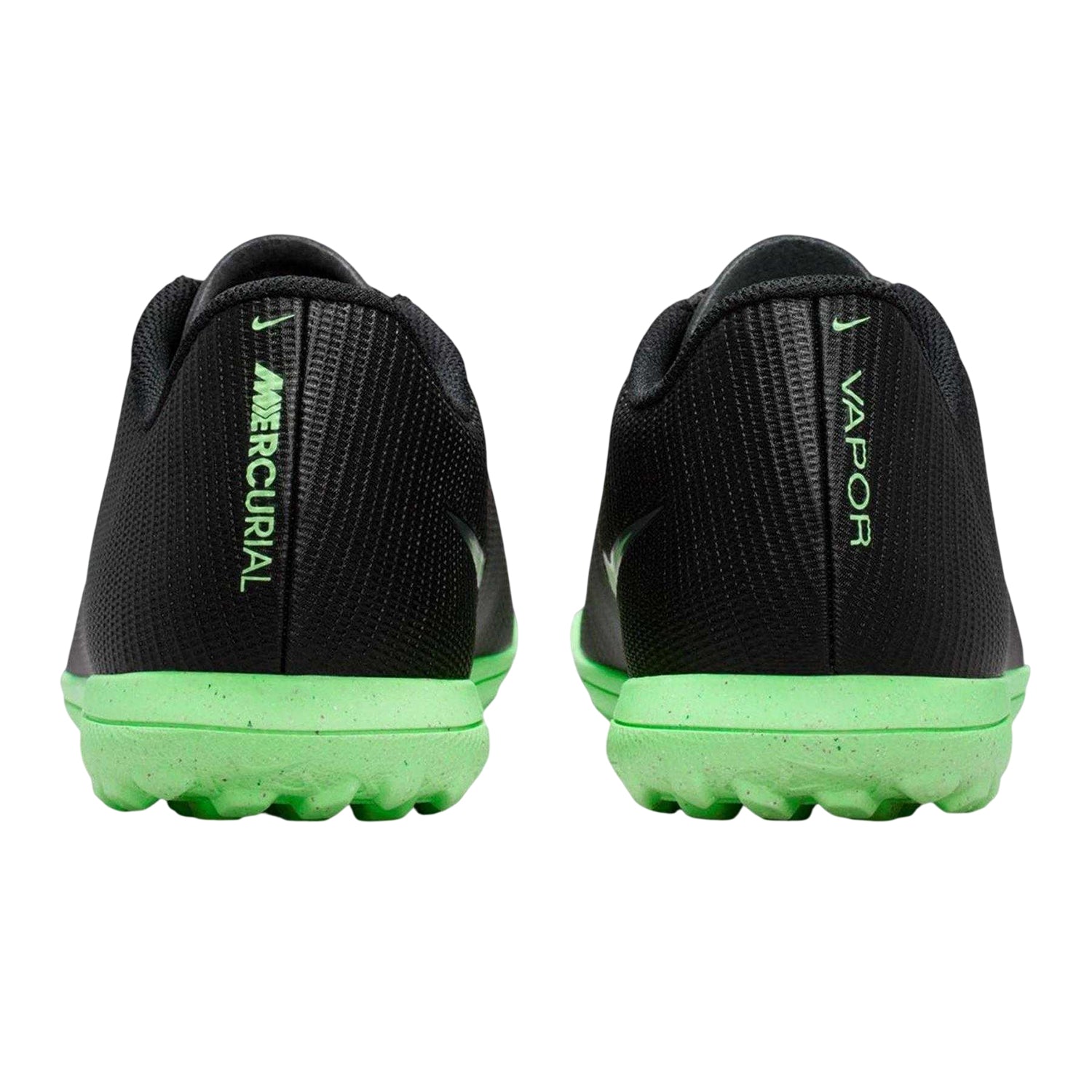 Black-Green - Back - Nike Mens Mercurial Club Artificial Ground Football Boots