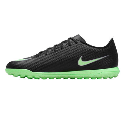 Black-Green - Side - Nike Mens Mercurial Club Artificial Ground Football Boots