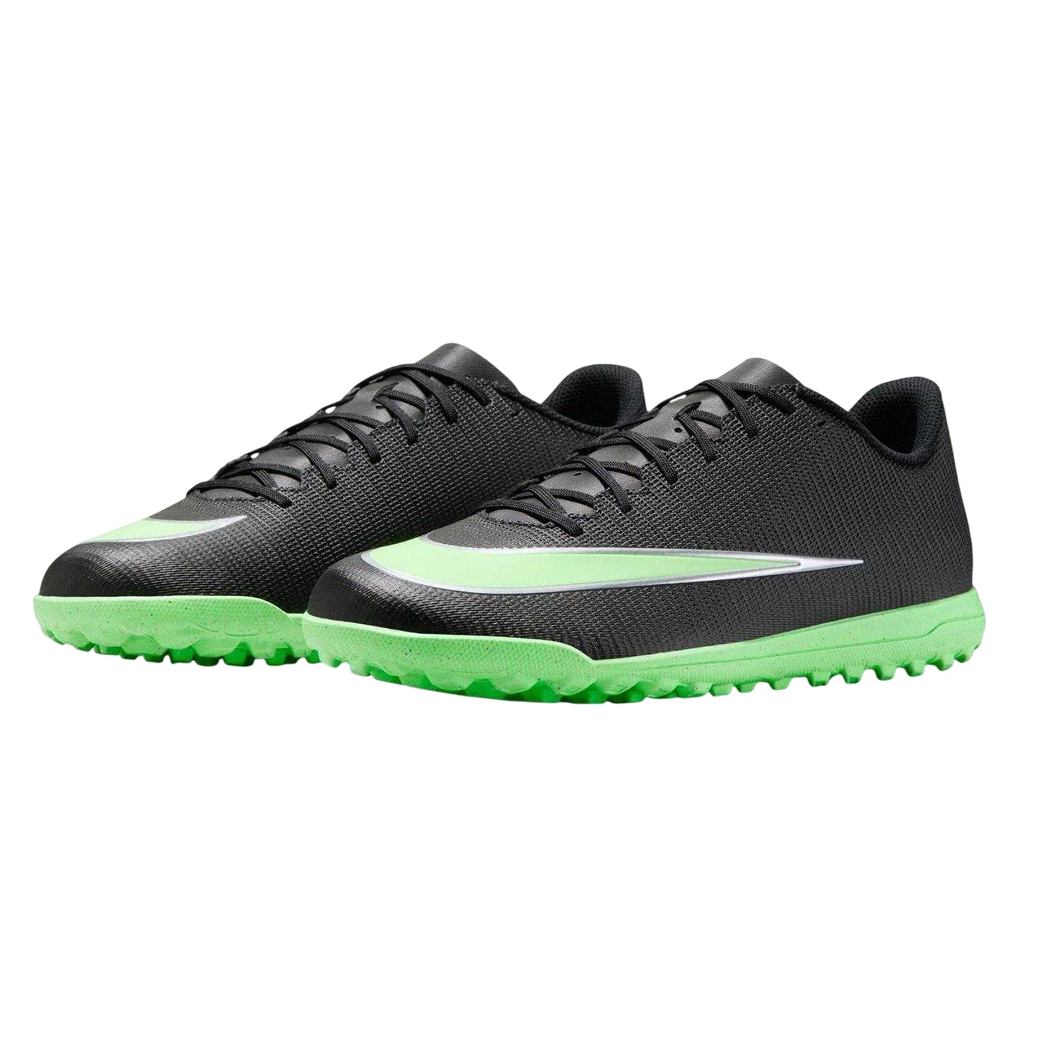 Black-Green - Lifestyle - Nike Mens Mercurial Club Artificial Ground Football Boots