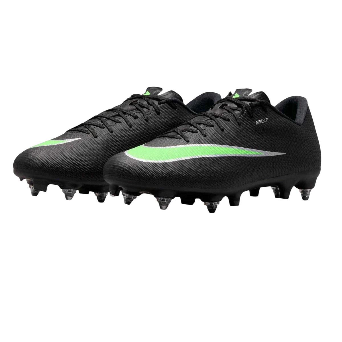 Black-Green - Lifestyle - Nike Mens Mercurial Soft Ground Football Boots