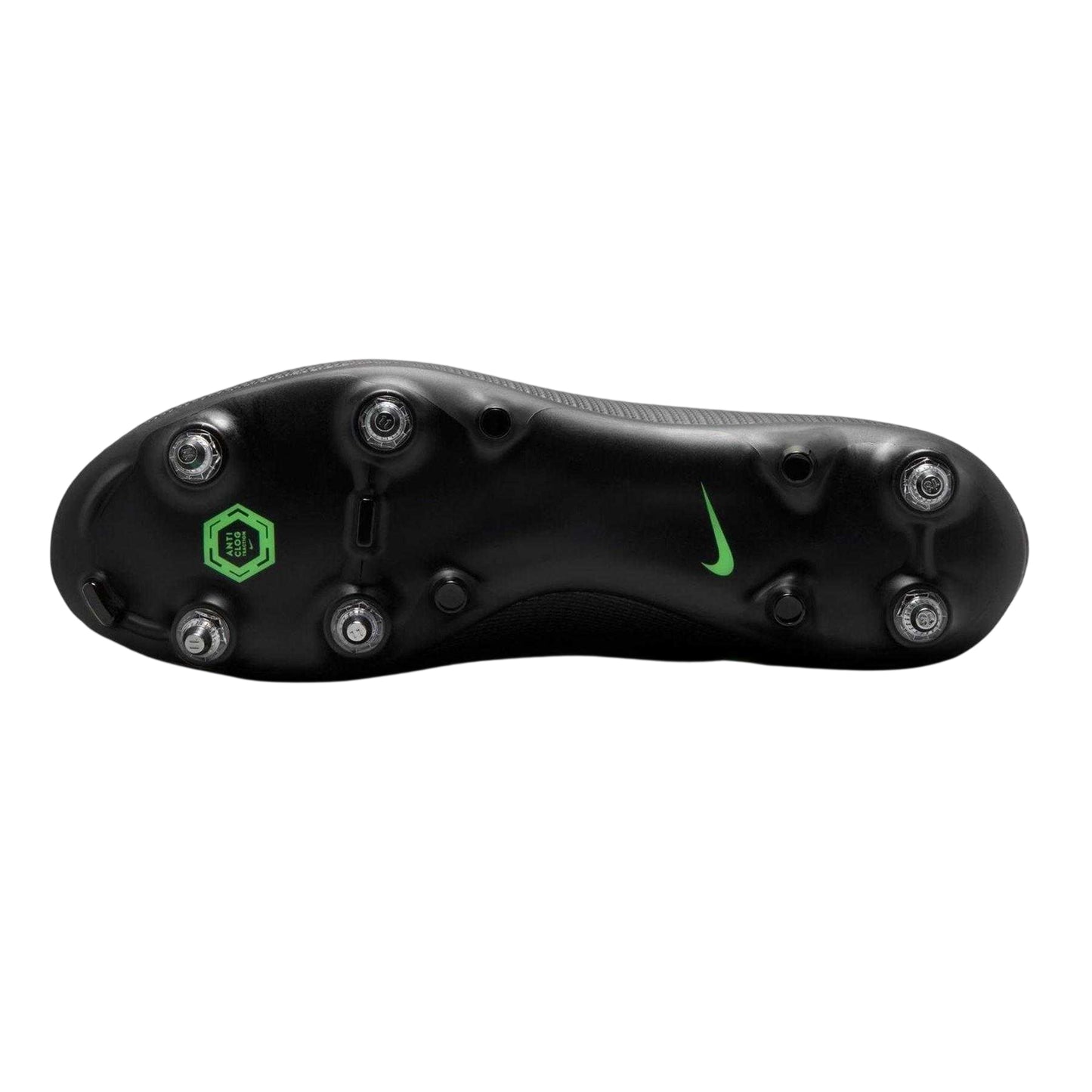 Black-Green - Pack Shot - Nike Mens Mercurial Soft Ground Football Boots