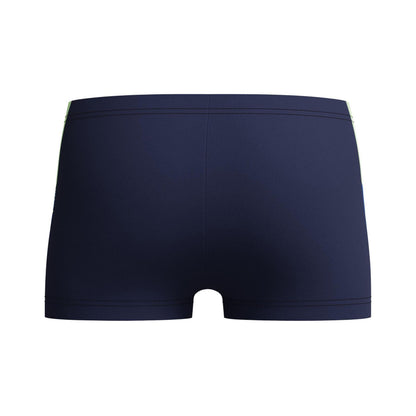 Peacoat - Back - Speedo Childrens-Kids Dive Aquashort Geometric Pattern Swimming Trunks