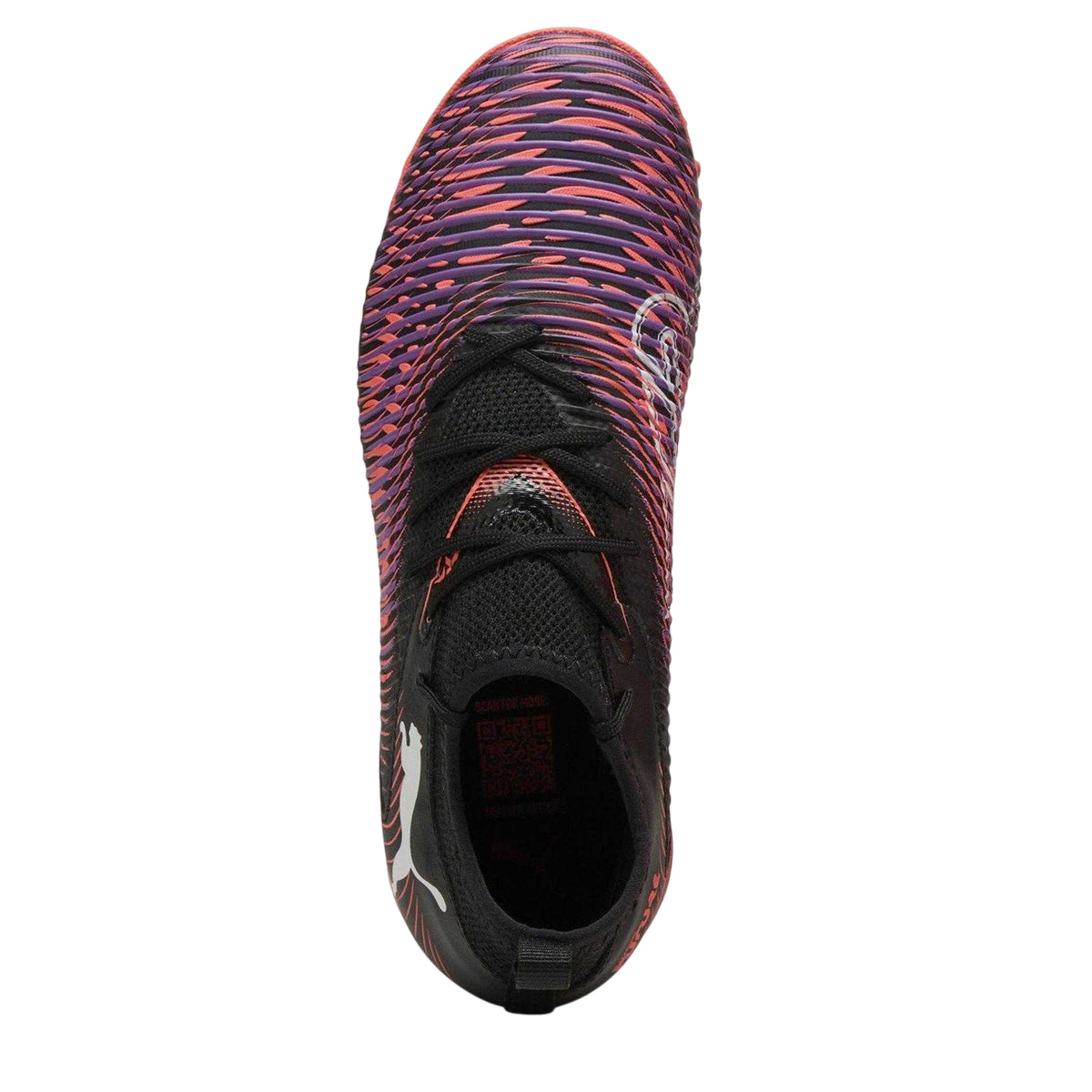 Black - Back - Puma Childrens-Kids Future 8 Match Astro Turf Trainers