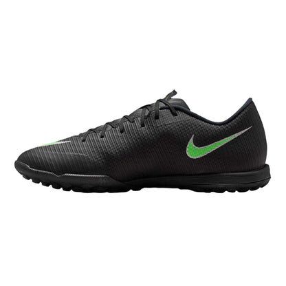 Black-Green - Side - Nike Mens Mercurial Academy Low Cut Artificial Ground Football Boots