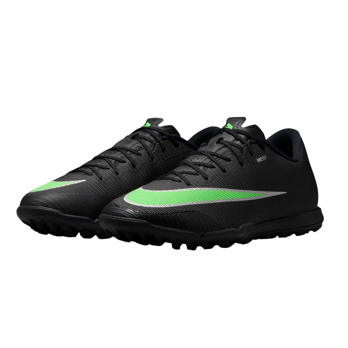 Black-Green - Pack Shot - Nike Mens Mercurial Academy Low Cut Artificial Ground Football Boots