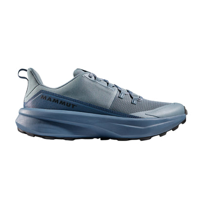 Grey-Blue - Front - Mammut Mens Walking Shoes