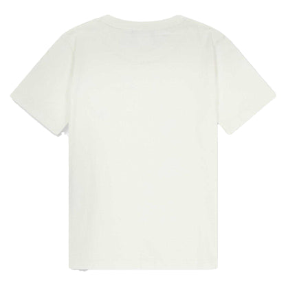 White - Back - Versace Childrens-Kids Essentials Logo T-Shirt