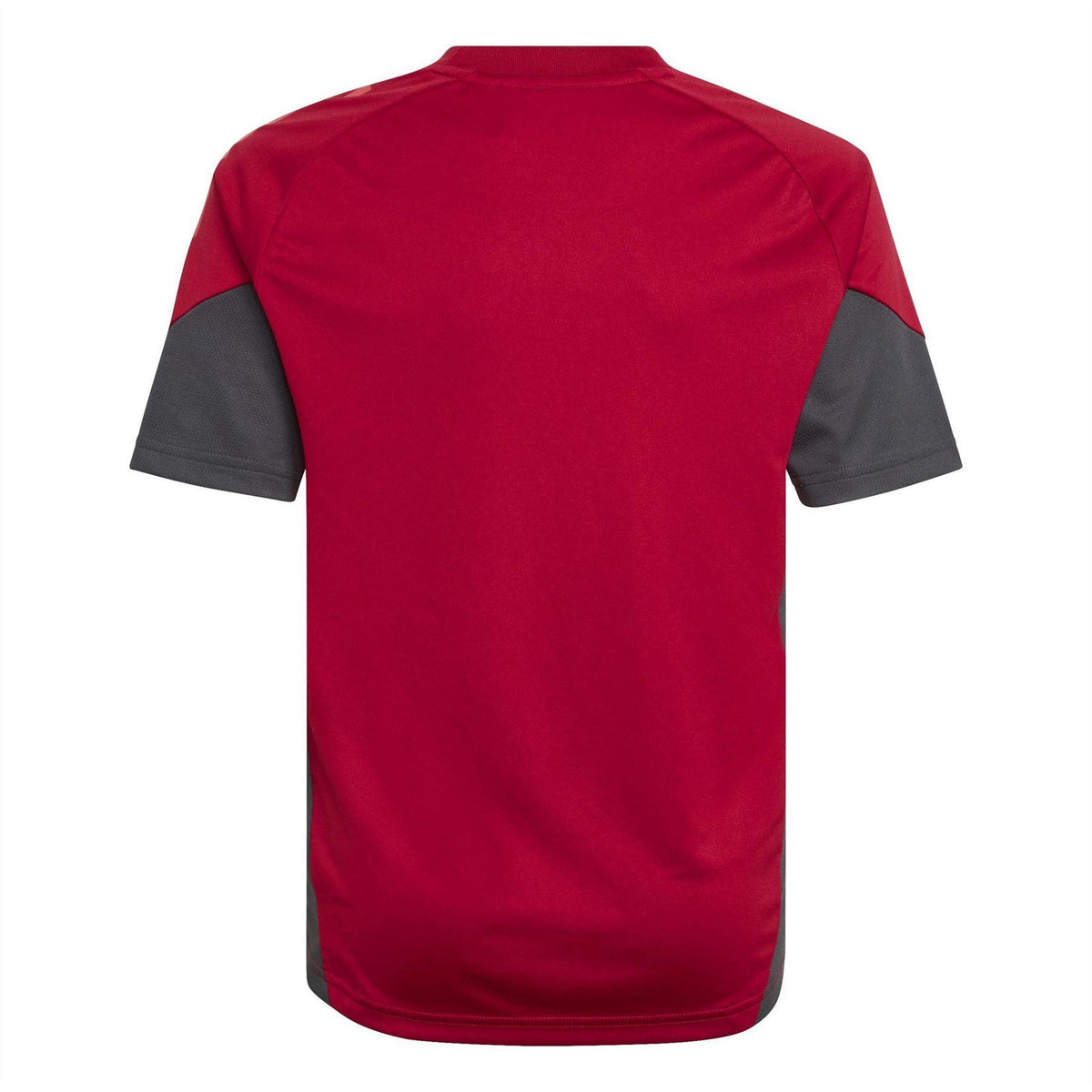 Red-White - Back - Adidas Childrens-Kids Tiro 25 Competition Liverpool FC Training T-Shirt