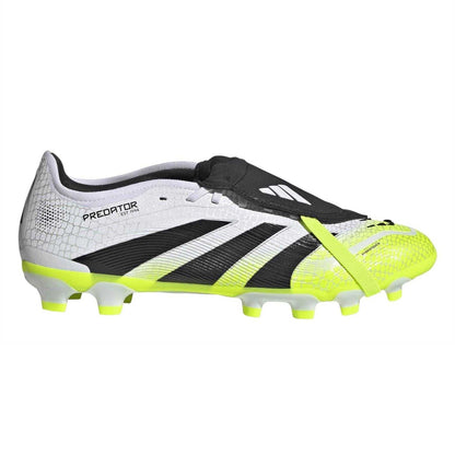 White - Front - Adidas Mens Predator Pro Flat Firm Ground Football Boots