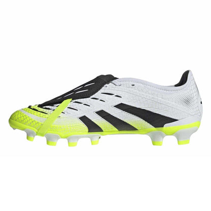 White - Side - Adidas Mens Predator Pro Flat Firm Ground Football Boots