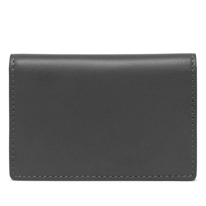 Black - Back - Diesel Bi-Fold Leather Card Holder