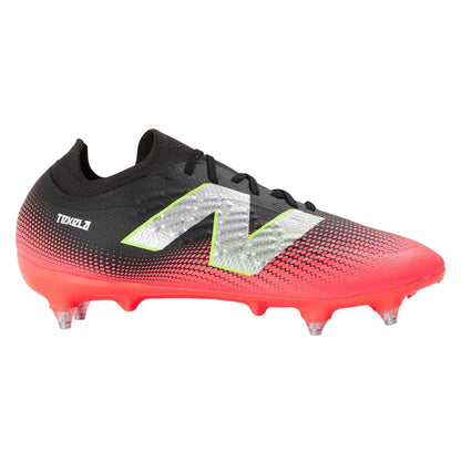 Black - Front - New Balance Mens Tekela Gradient Soft Ground Football Boots