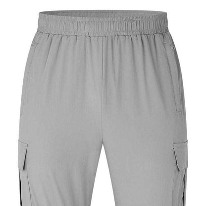 Dove - Side - Belier Mens Woven Cargo Trousers
