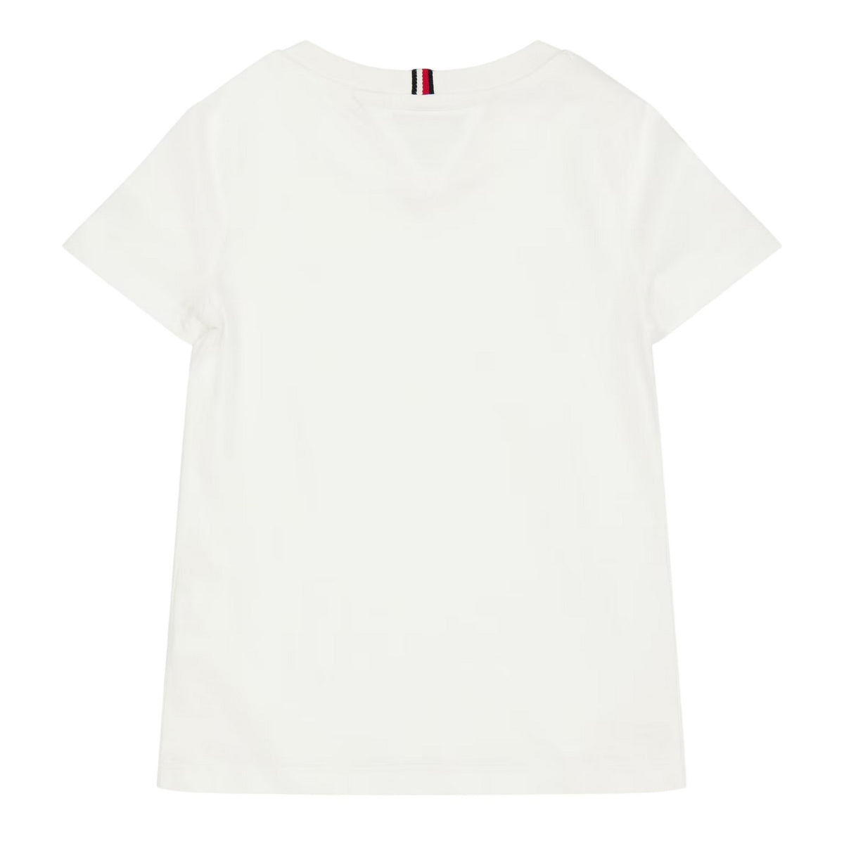 White - Back - Tommy Hilfiger Childrens-Kids Mono Logo T-Shirt
