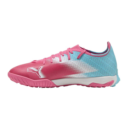 Pink-Blue - Back - Puma Mens Ultra 6 Match Astro Turf Trainers