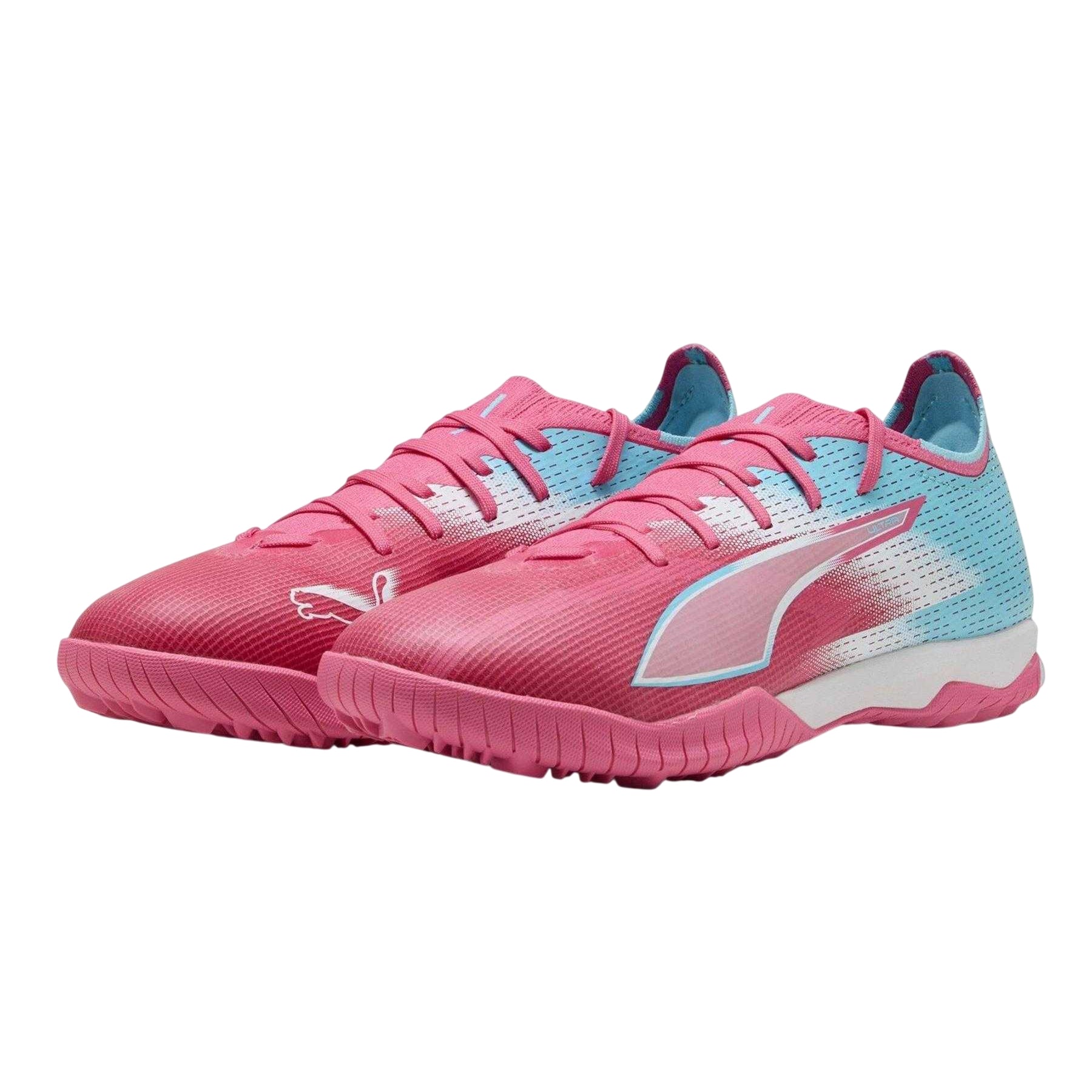 Pink-Blue - Lifestyle - Puma Mens Ultra 6 Match Astro Turf Trainers