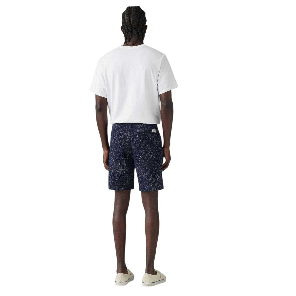 Navy - Back - Levis Mens Dash Chino Shorts