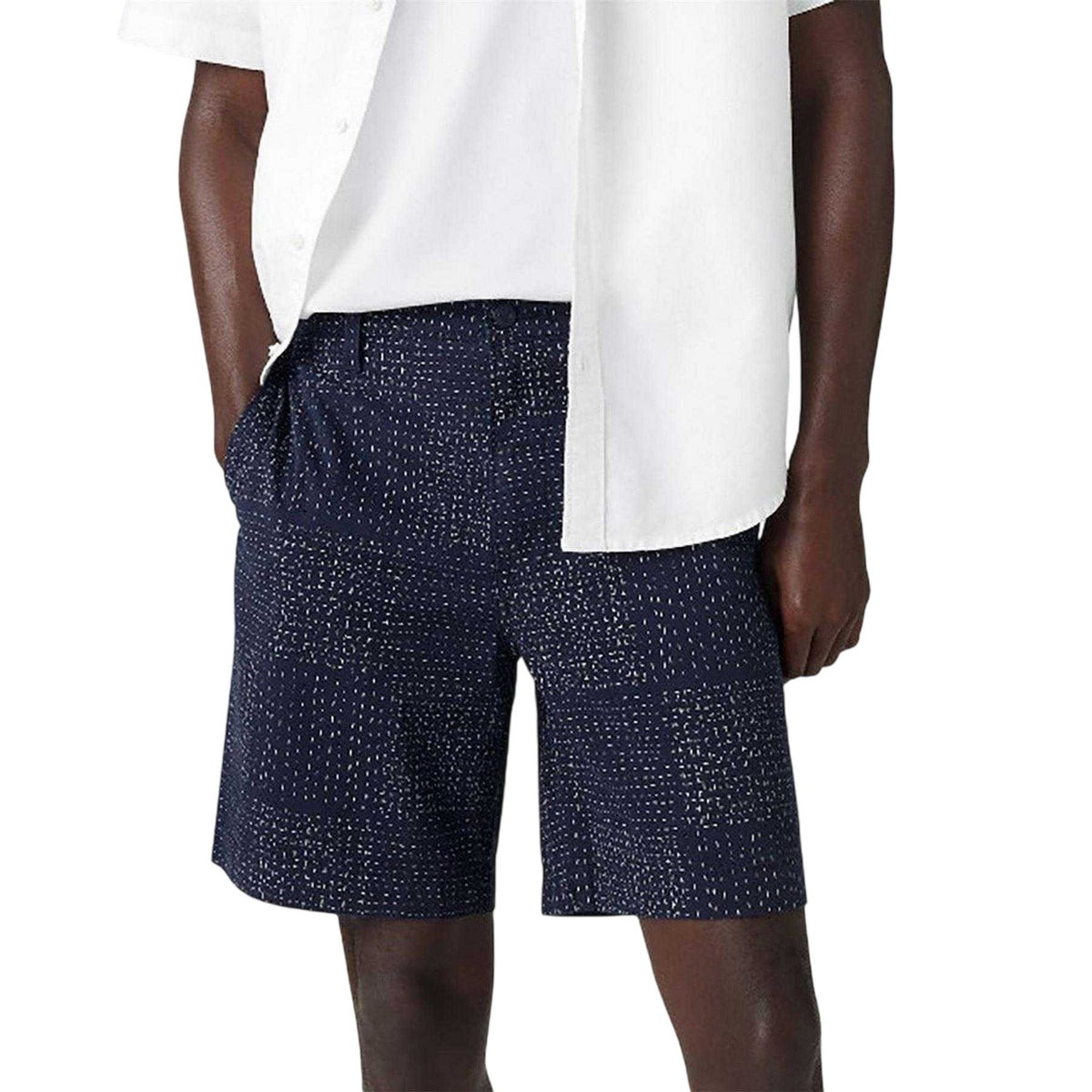 Navy - Side - Levis Mens Dash Chino Shorts