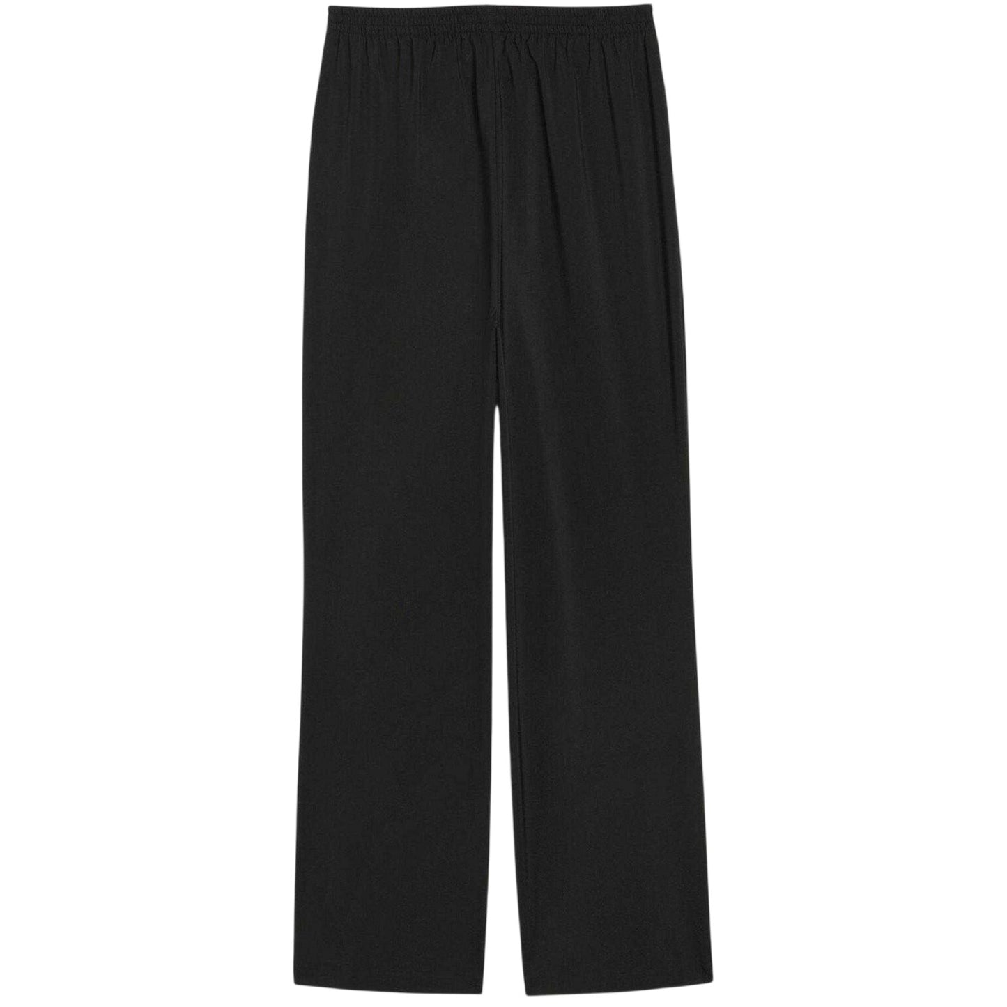Puma Black - Back - Puma Womens-Ladies Fashion Knitted High Waist Tracksuit Bottoms