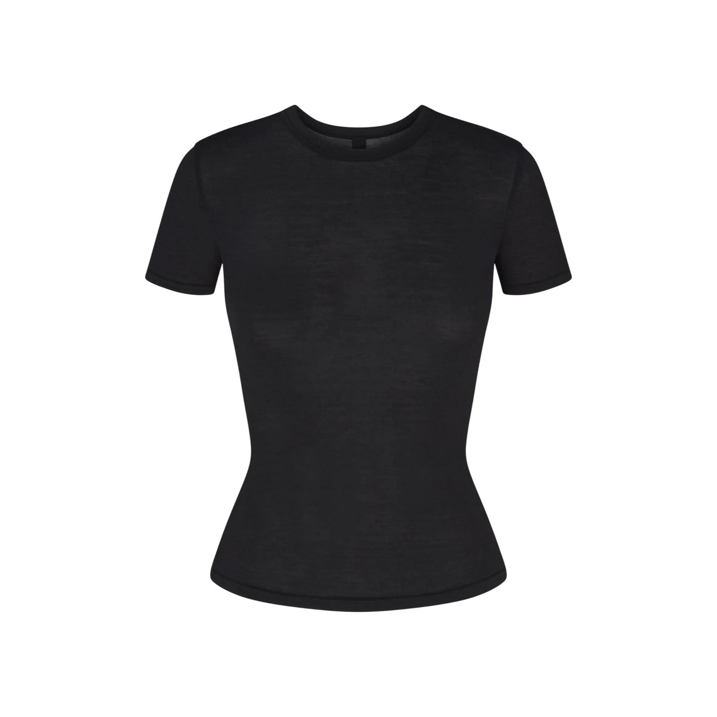 Onyx - Front - Skims Womens-Ladies Modal Fitted T-Shirt