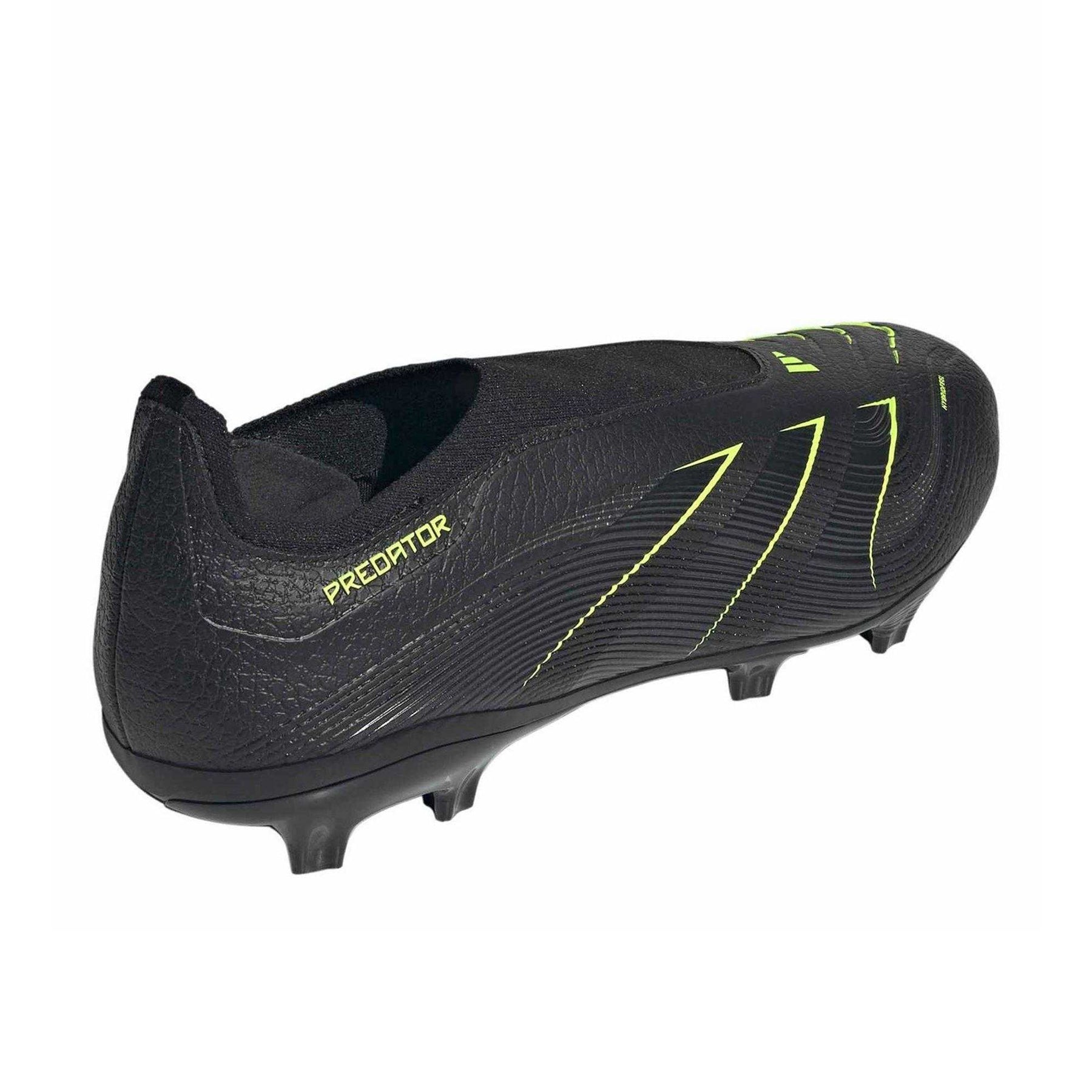 Core Black - Back - Adidas Mens Laceless Firm Ground Football Boots