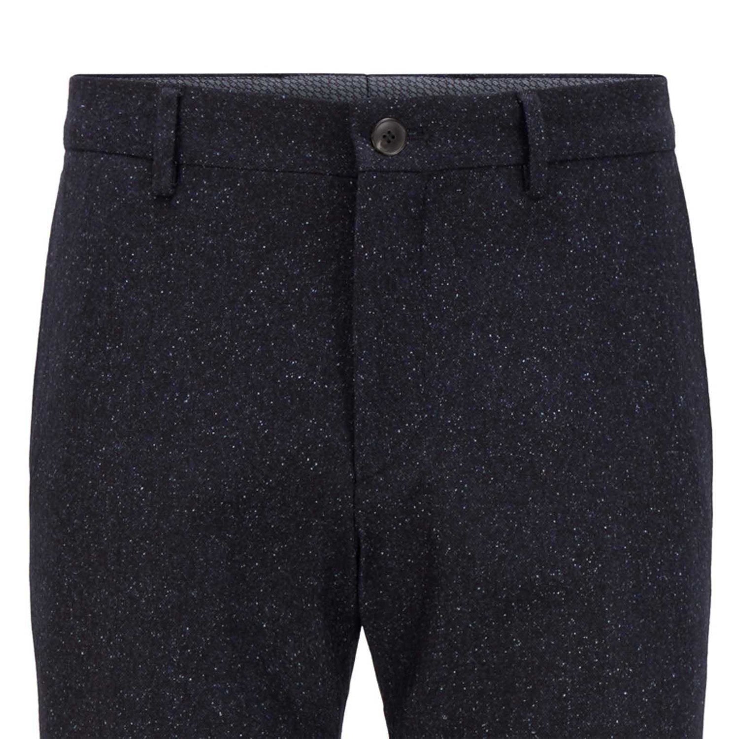 Dark Blue - Back - Boss Mens Giro6 Trousers