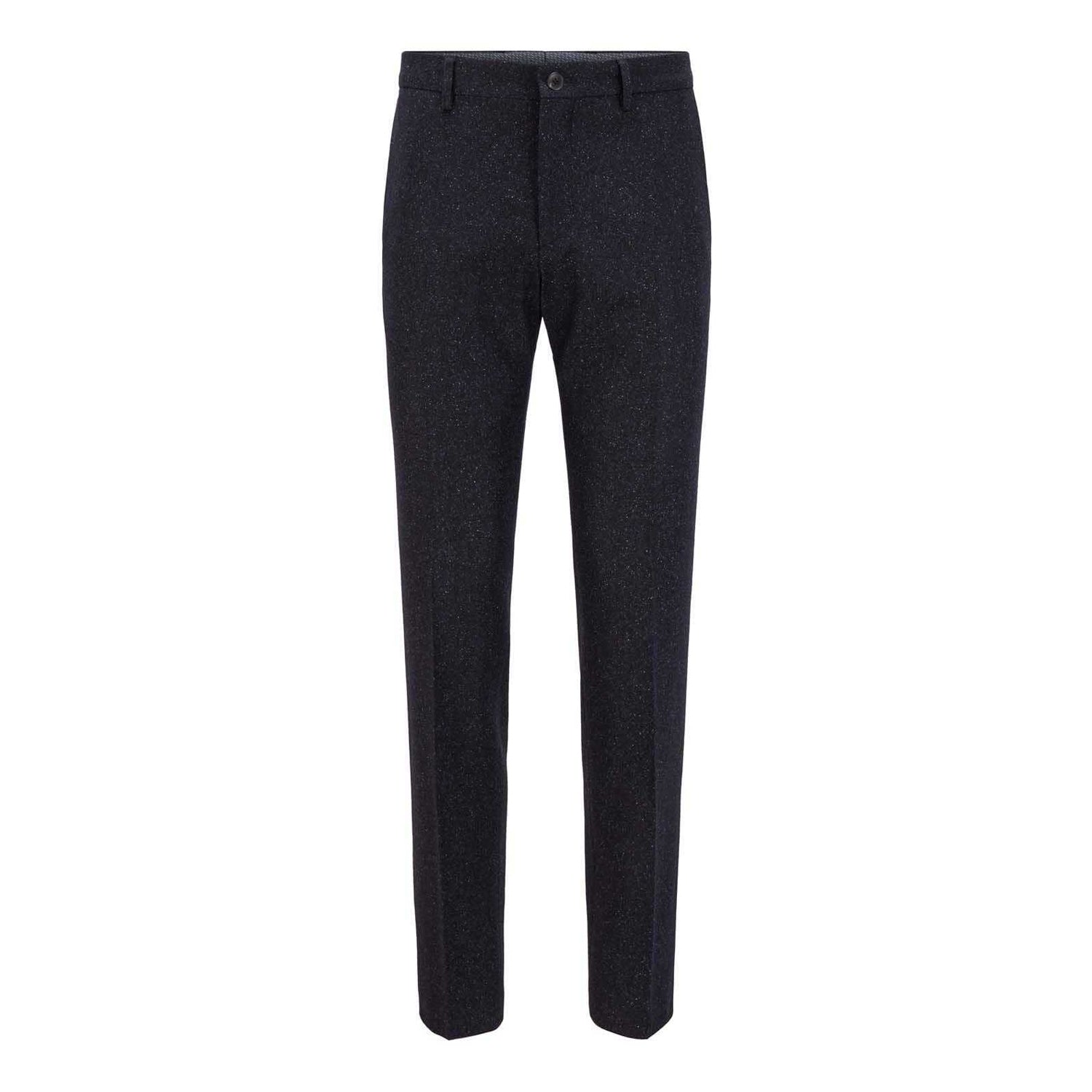 Dark Blue - Front - Boss Mens Giro6 Trousers