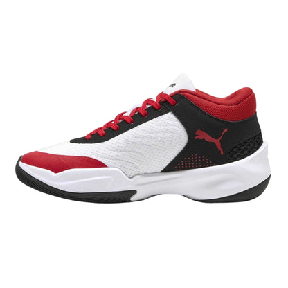 Black - Back - Puma Childrens-Kids Court Pro 2 Basketball Shoes