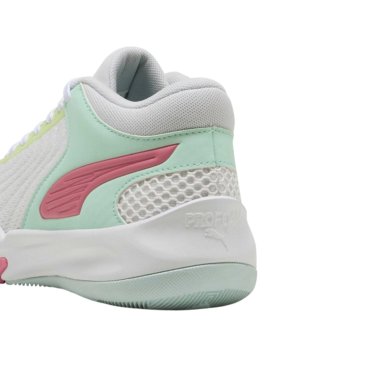 White-Mint - Lifestyle - Puma Childrens-Kids Court Pro 2 Basketball Shoes