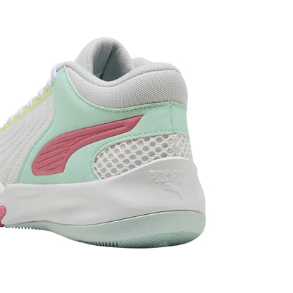 White-Mint - Lifestyle - Puma Childrens-Kids Court Pro 2 Basketball Shoes