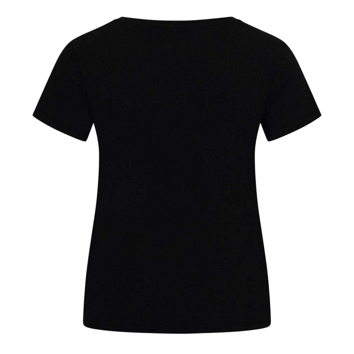 Anthracite - Back - Levis Womens-Ladies Slub V Neck T-Shirt