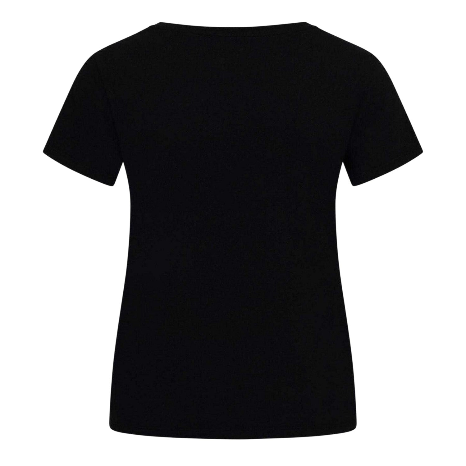 Anthracite - Back - Levis Womens-Ladies Slub V Neck T-Shirt