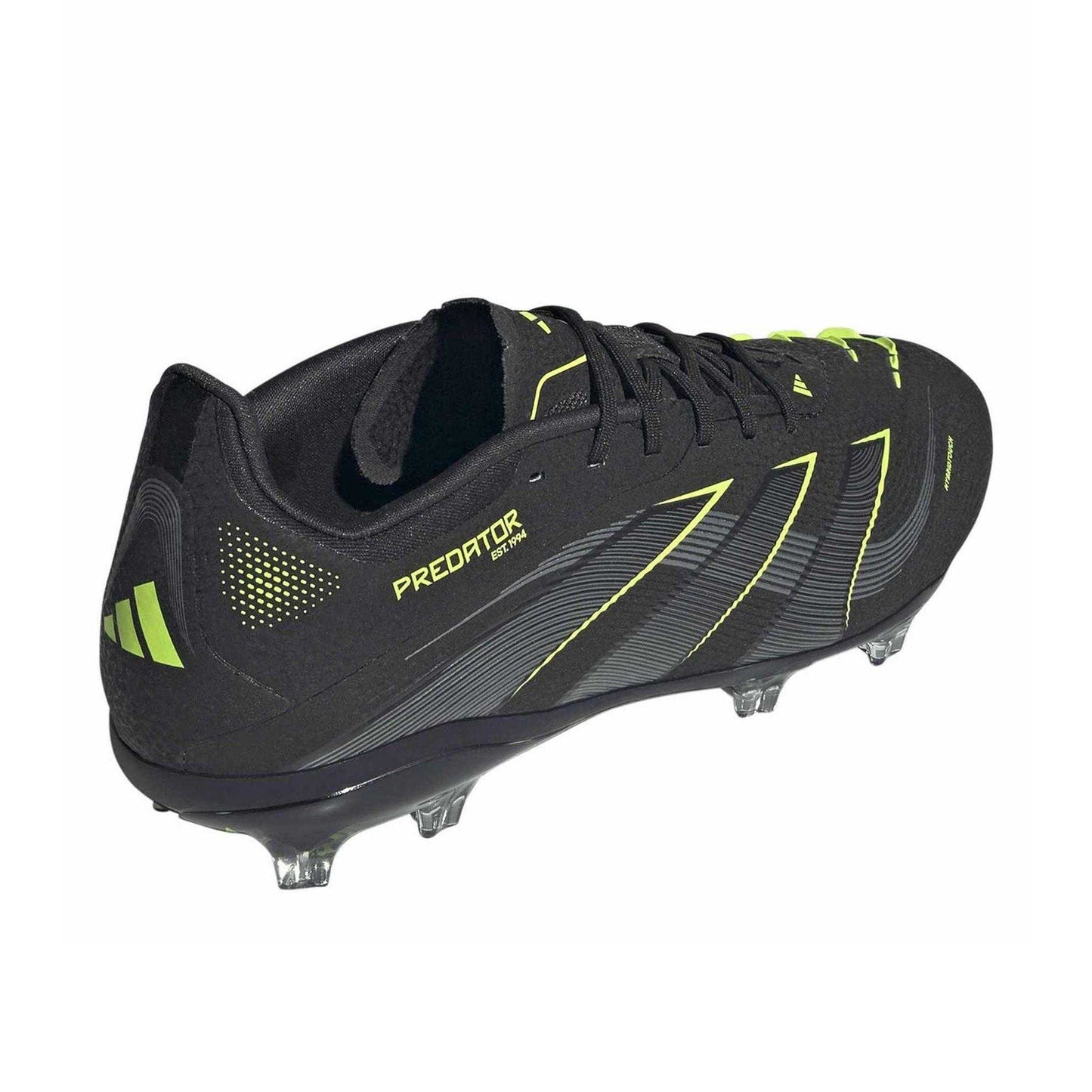 Core Black - Back - Adidas Childrens-Kids Predator Elite Firm Ground Football Boots