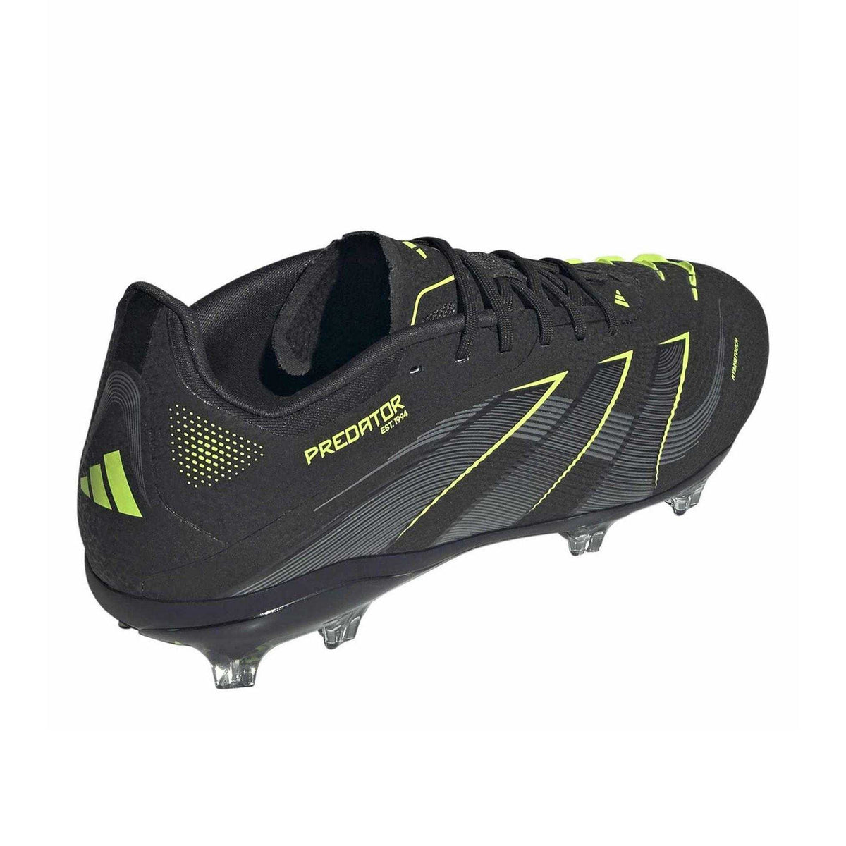 Core Black - Back - Adidas Childrens-Kids Predator Elite Firm Ground Football Boots