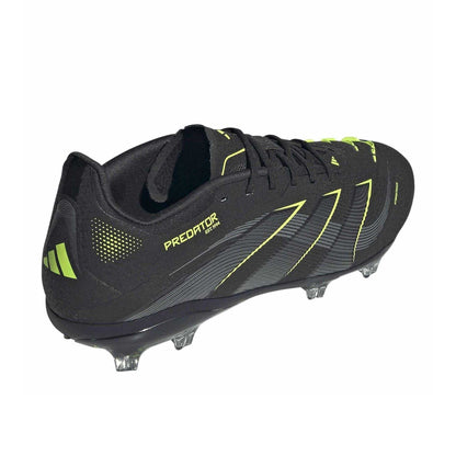Core Black - Back - Adidas Childrens-Kids Predator Elite Firm Ground Football Boots