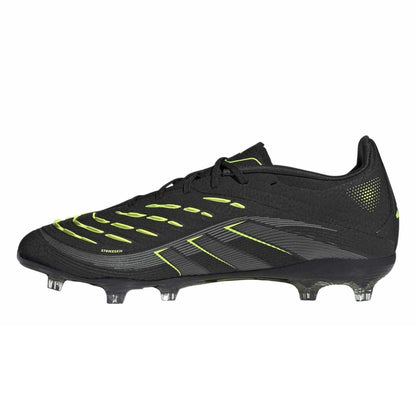 Core Black - Side - Adidas Childrens-Kids Predator Elite Firm Ground Football Boots
