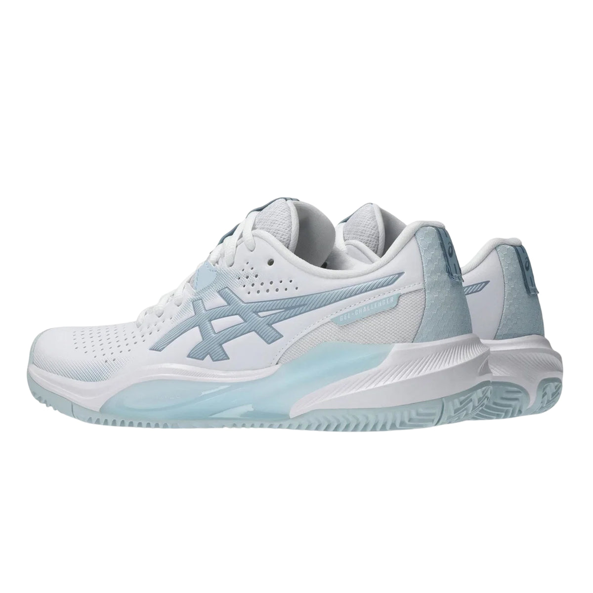 White-Clay - Lifestyle - Asics Womens-Ladies Challenger 15 Tennis Shoes