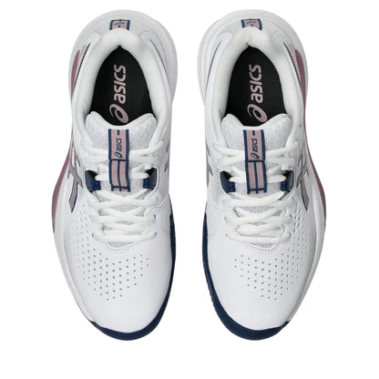 White-Pink - Side - Asics Womens-Ladies Challenger 15 Tennis Shoes